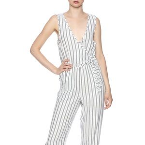 Sleeveless Cupcakes + Cashmere Stripe Jumpsuit